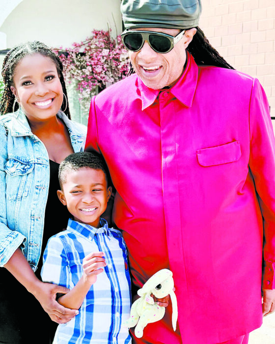 A Memorable Meeting with Stevie Wonder!