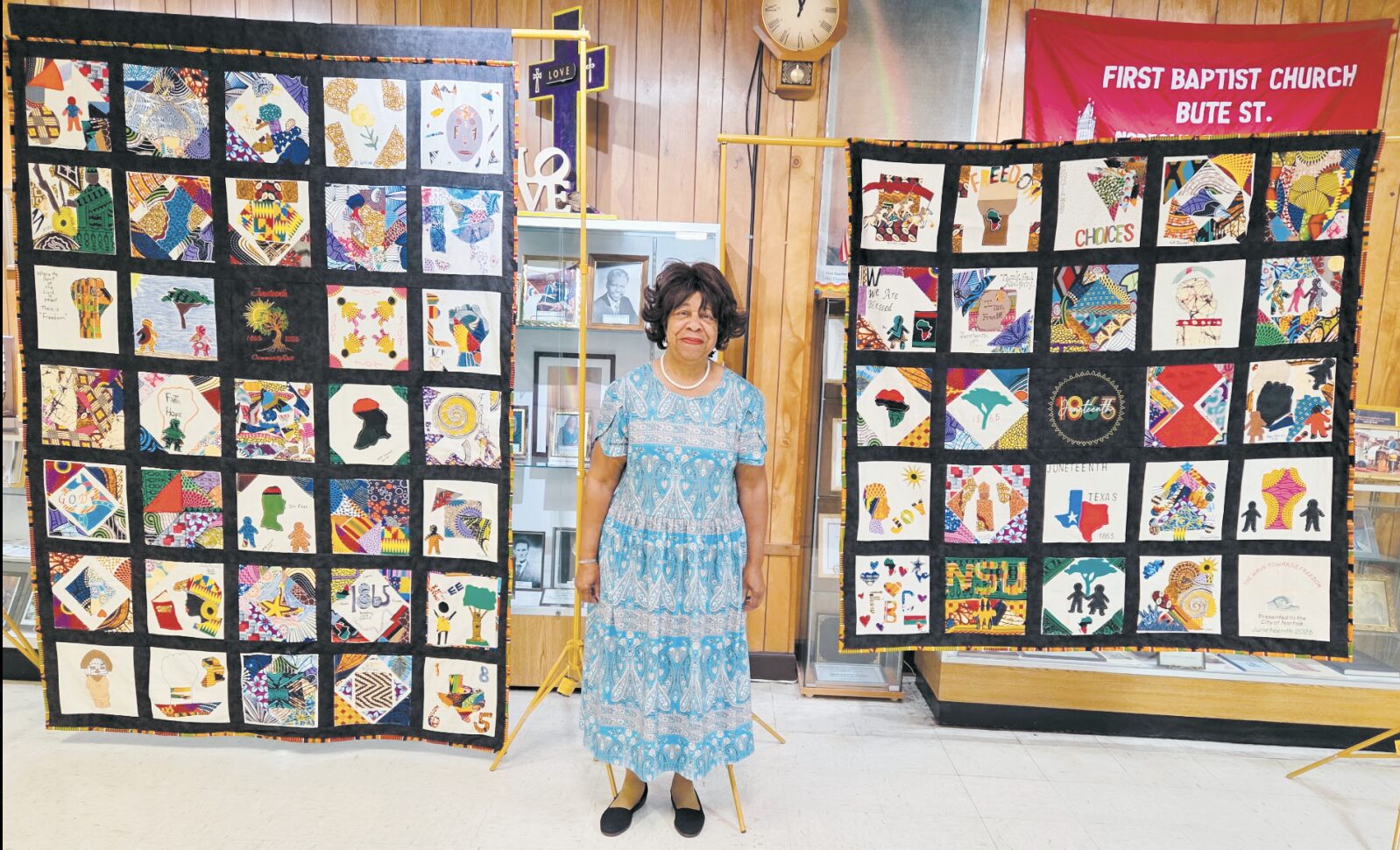 Norfolk Grant Helps First Baptist Church Create “Community Quilt”