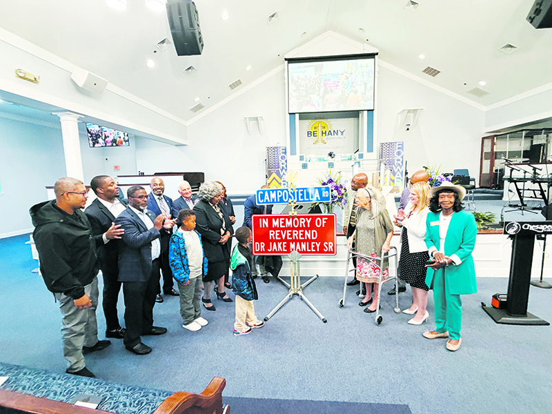 Chesapeake Names Honorary Street In Memory Of Rev. Dr. Jake Manley, Sr.
