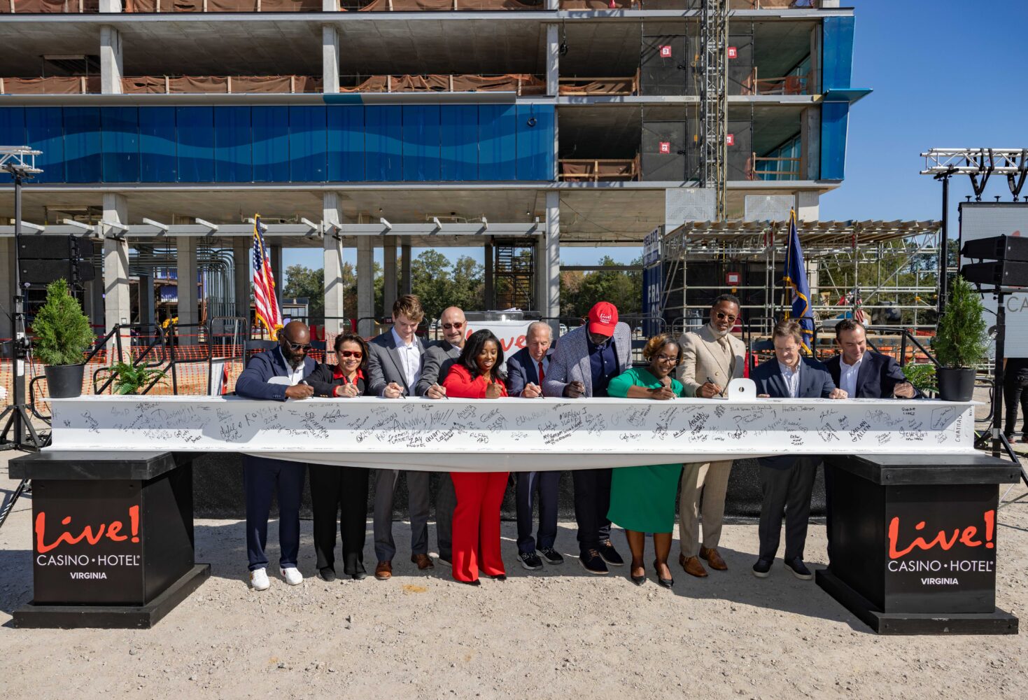 Petersburg Casino Construction Project Making Impact